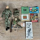 Vintage 1964 G.I. Joe Marine Soldier 12 Inch Action Figure With Accessories