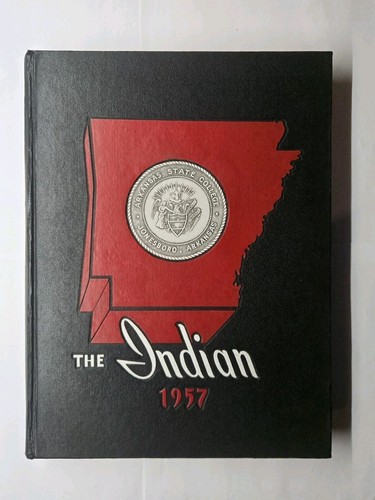 1957 Indian Yearbook Arkansas State College University Jonesboro Arkansas
