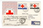 Q441 Hong Kong 1963 Red Cross Centenary - Registered FDC Cover w/ P.O. Receipt -