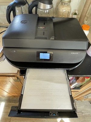 HP OfficeJet 5255 Wireless Color Inkjet All-In-One Printer-WORKS!-READ