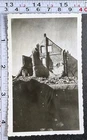 WW2 Era Military BW Photo Snapshot Destroyed Home Cologne Germany