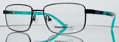 MARCHON NYC JUNIOR M-6506 070 Eyeglasses MATTE GUNMETAL New Metal 48-16-130