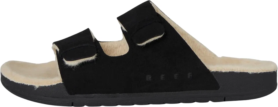 Reef Ojai Two Bar Cozy Slide Sandals - NWT Womens 10 Raven Black - #47660-DSK - Image 3 of 3