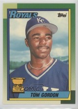 1990 Topps Box Set Collector's Edition (Tiffany) Tom Gordon #752 0a2