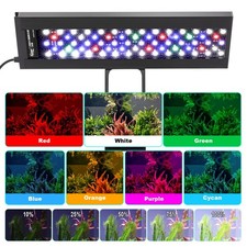 hygger 12-20 24/7 LED Aquarium Plant Light, Full Spectrum Fish Tank Lamp Timer