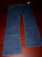 mens buffalo david bitton king slim boot jeans 34x32 nwt softly sanded wash