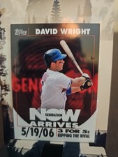 2007 Topps Generation Now Arrives (Vintage) David Wright #GNV28 New York Mets 