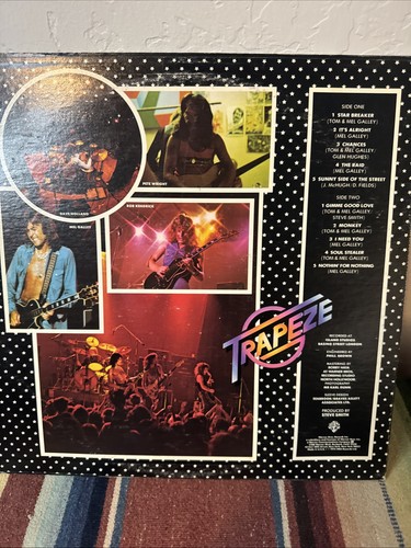 Trapeze - Self-Titled - Vinyl LP Warner Bros. Records BS 2887 1976 Vintage Vinyl - Foto 9 di 18