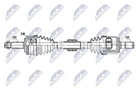 NTY NPW-HY-664 Antriebswelle Vorne Links FüR Hyundai