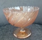 Vintage Marigold Carnival Glass Bowl