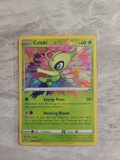 Pokemon TCG - Celebi 009/185 SwSh04: Vivid Voltage Amazing Rare NM