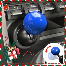                   Push Start Button Cover, Metal Car Joystick Classic Blue