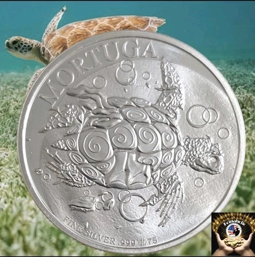 Zombucks Mortuga Currency of the Apocalypse 1 oz .999 Fine Silver Round 🔥