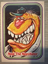 1988 Leaf Awesome All-Stars Card Neal The Negotiator #55
