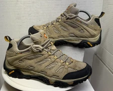 Merrell Womens Moab Ventilator J86612 Taupe Hiking Shoes Sneakers Size 9.5 40.5