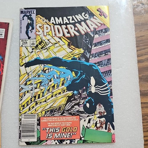 Marvel Comics Amazing Spider-Man #268, Spider-Man 2099 #1, Spectacular Spider-M…