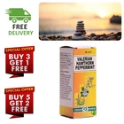 Natural Stress Relief Sleep Aid Drops Mint Hawthorn Valerian Calming Anxiety