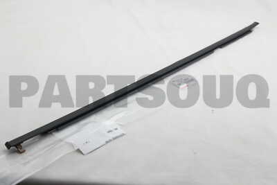 7574042031 Genuine Toyota MOULDING ASSY, REAR DOOR BELT, LH