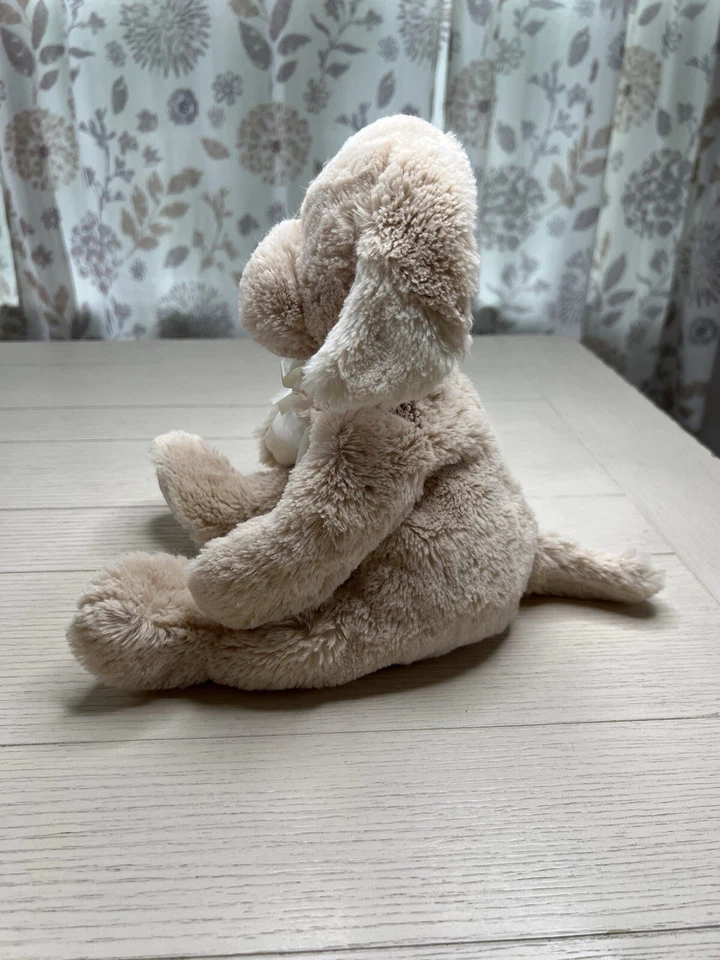 "Douglas Baby Bronceado Cachorro Perro Peluche Pies Satinados Lovey 13""" Foto 2 de 4