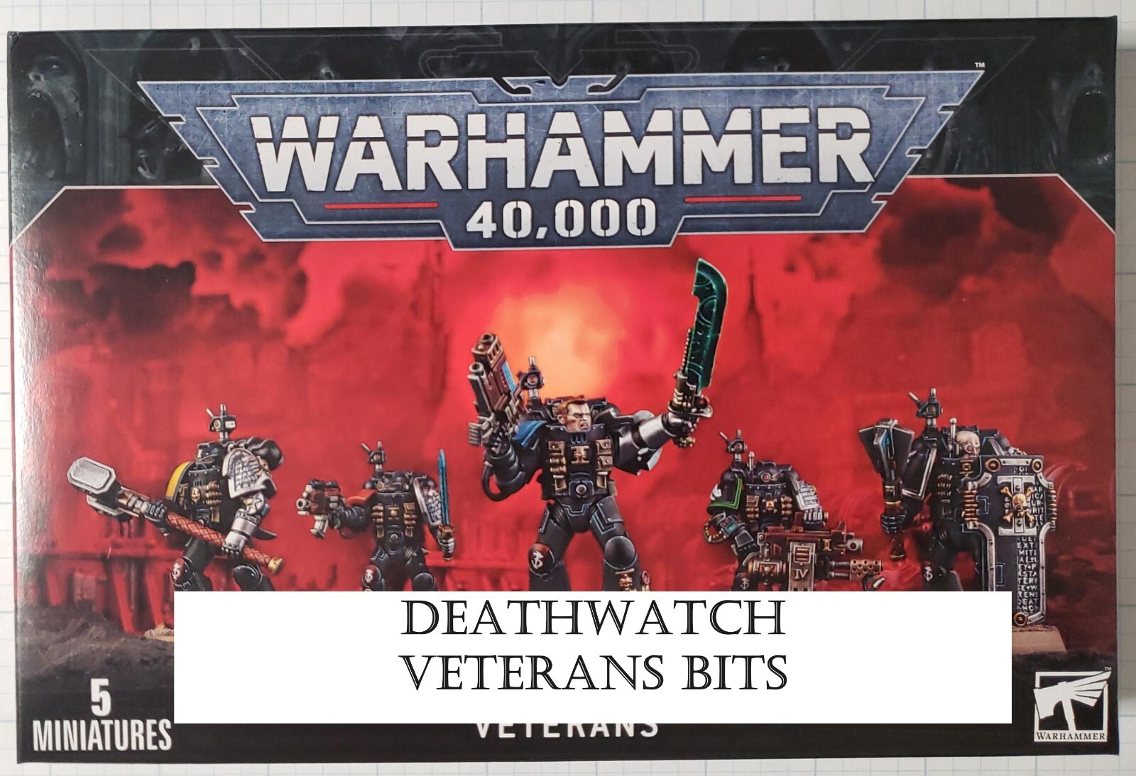 Warhammer 40k Space Marine Deathwatch Veteran BITS BITZ Multi Listing