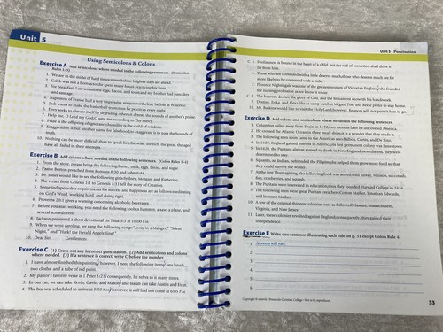 Abeka Grammar And Composition I 1 Teachers Key Fifth Edition - Picture 4 of 8