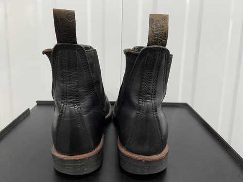 Botas Chelsea Red Wing 8200 Cuero Negro Rancher Black Star Reino Unido Talla 4.5 EU 37.5 - Imagen 5 de 10