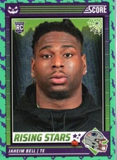 2024 Score-A-Treat #20 Jaheim Bell A-Treat - Rising Stars Orange Pumpkin