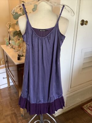 Ella Moss Anthropologie Purple Dress Size Xtra Small