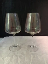 Crystalite Bohemia from Czech Republic White Wine Glasses Set of 2