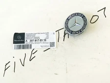 (OE-MERCEDES) FRONT HOOD Upper Badge Emblem Logo Sign FROM 1973+UP (VERiFy YEAR)