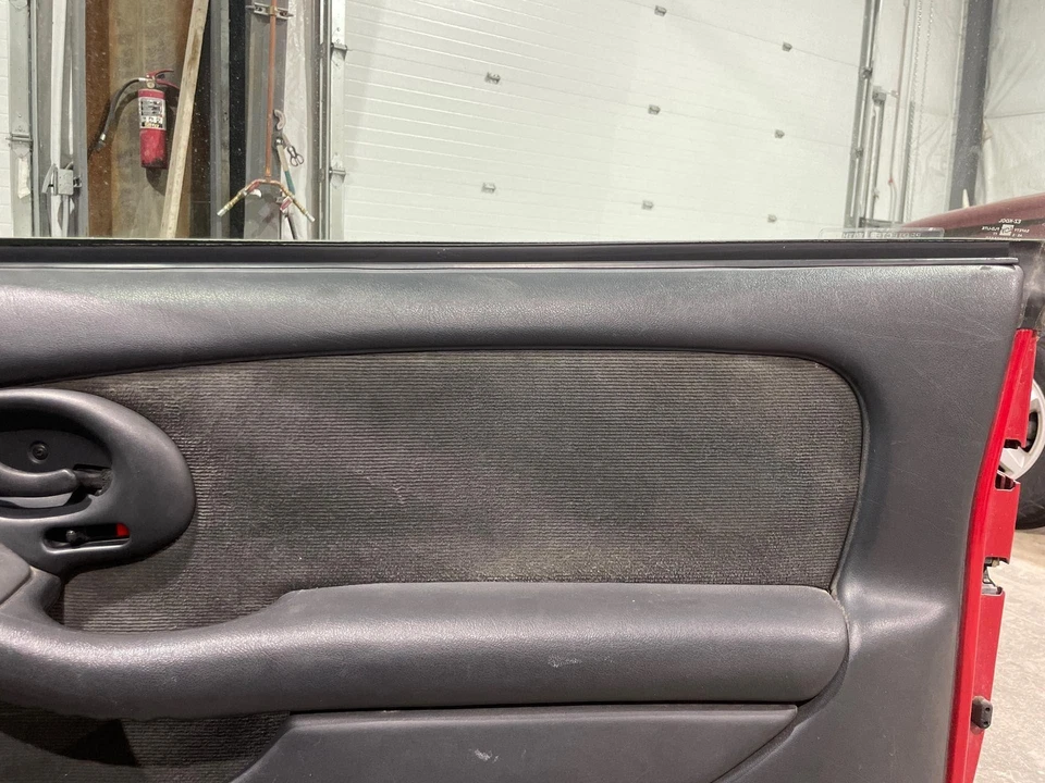 1993-1996 Pontiac Firebird Passenger RH Right Graphite-12I Front Door Trim Panel Foto 3 de 4