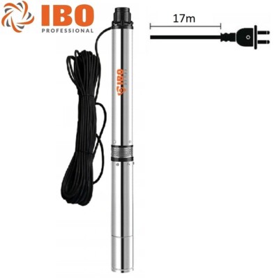3,5'' 90mm Tiefbrunnenpumpe 4200L/H - 5,8bar  230V Rohrpumpe Brunnenpumpe SCM 2/9
