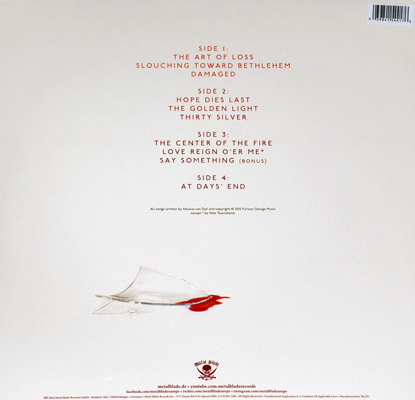 【中古】 Redemption / The Art Of Loss REDEMPTION - THE ART OF LOSS, ORG 2016 WHITE & RED vinyl 2LP