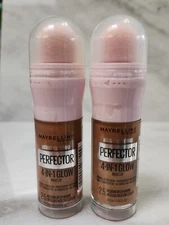2-Maybelline Instant Rewind Perfector 4 In 1 Glow Makeup #2.5 Medium Deep Warm