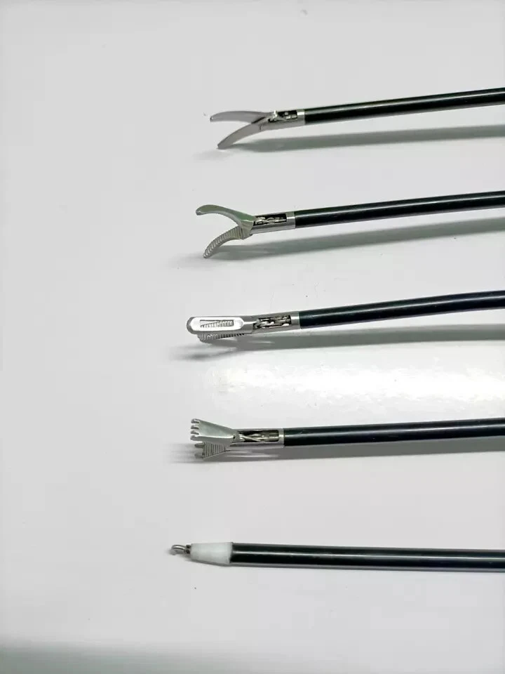 Juego de 7 instrumentos de ginecología de puerto SILS para cirugía de incisión única laparoscópica SILS Foto 4 de 4