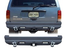 Vijay Rear Bumper Wled Lights D-rings For1984-2001 Cherokee Xj