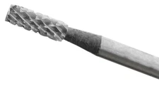 High Speed Steel Cylinder Bur HSS Rotary Bur 2.3mm #8 - 3/32” Shank Made in USA