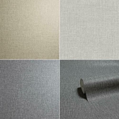 Arthouse Luxe Hessian Taupe 295402 | Select Wallpaper - View #11