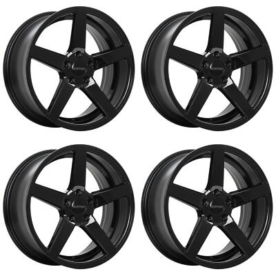 Set of 4 19in Black Alloy Wheel Rims for Hyundai Tucson, RF7DL21 5x114.3 5Lug