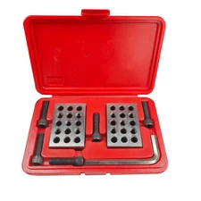 HFS(R) New Ultra Precision 1-2-3" Block Set, 2pcs/pair .0001", Plastic Case