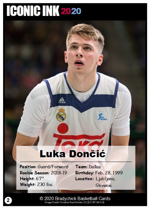 Luka DONCIC * Short Print Novelty AUTO* Dallas Mavericks * FREE Shipping! view 4