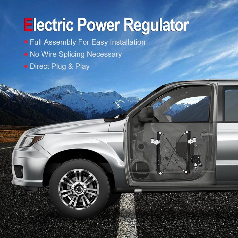 Rear Right Power Window Regulator w/ Motor 741-579 for Chevry Silverado GMC NEW - Image 2 of 4