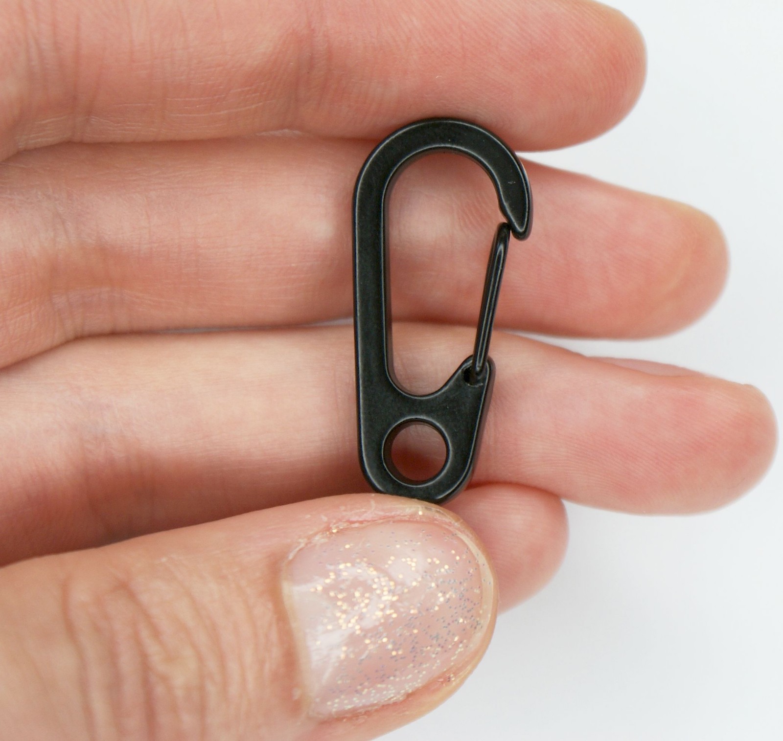 1 PC Mini Carabiner Snap Hook Key Chain Clip Outdoor Camping Hanging Keychain Ho