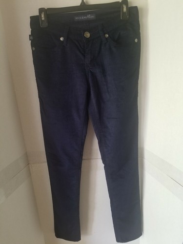 Navy Blue Corduroy Pants Jeans - Size 