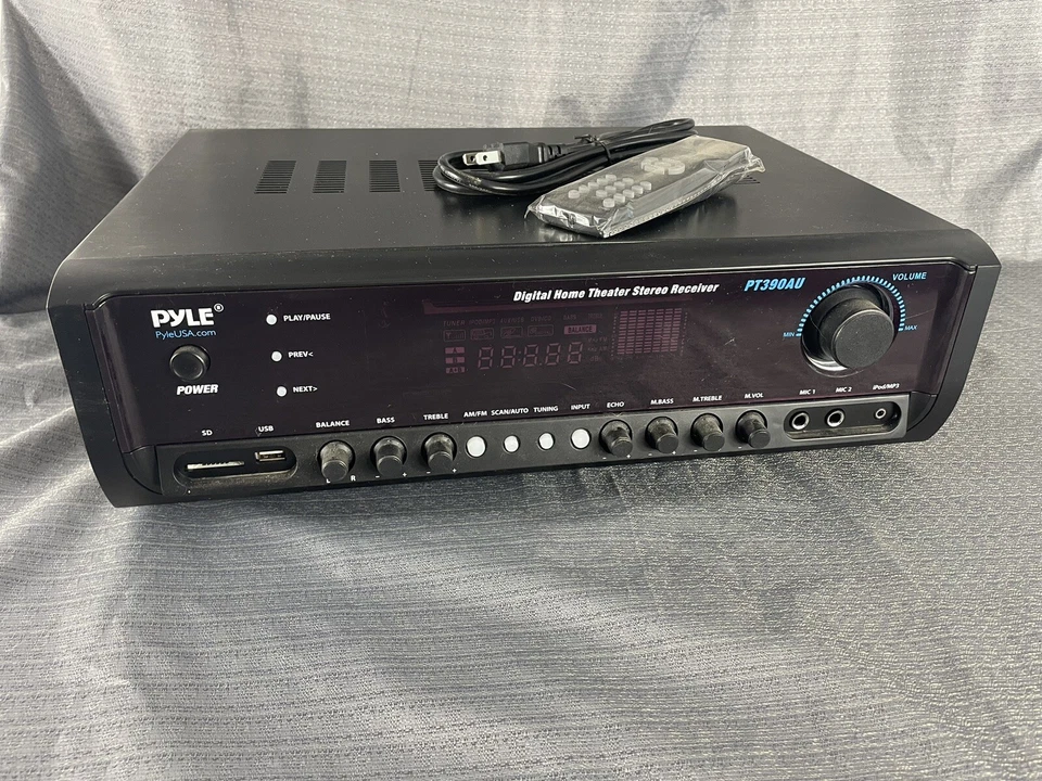 Pyle PT390AU Digital Home Theater Stereo Receiver - Image 2 of 4