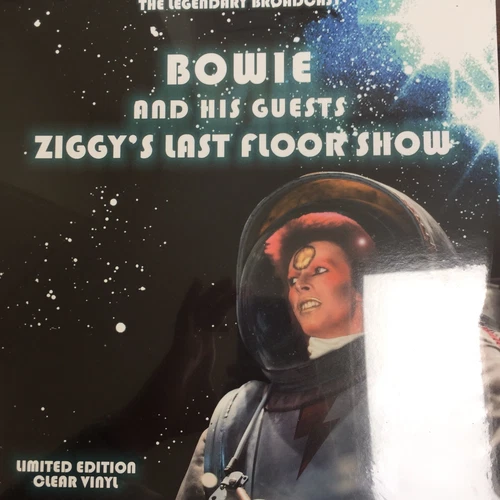 David Bowie 'Ziggys Last Floor Show New Clear Vinyl LP - New and Sealed