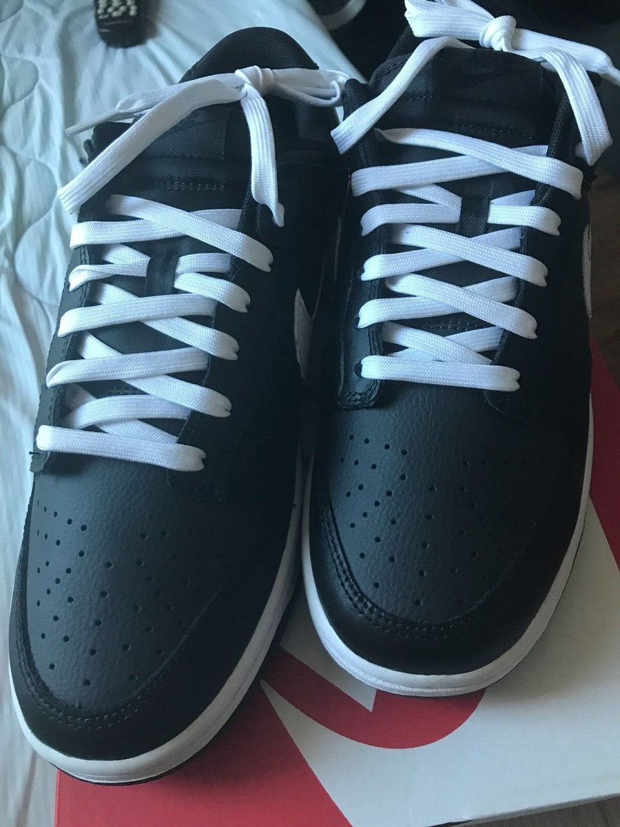 スニーカー Nike Dunk Low Retro \"White Black Panda (2021)\" Nike Dunk Low Retro White Black Panda (2021) - Size 10 Men's