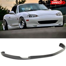 Fits 01-05 Mazda Miata Mx-5 Rs Style Front Bumper Lip Splitter Pu