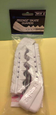 White ZIGZAGZ Guardog Skate Guards, Mix & Match Colors, 1 package per skate, NEW