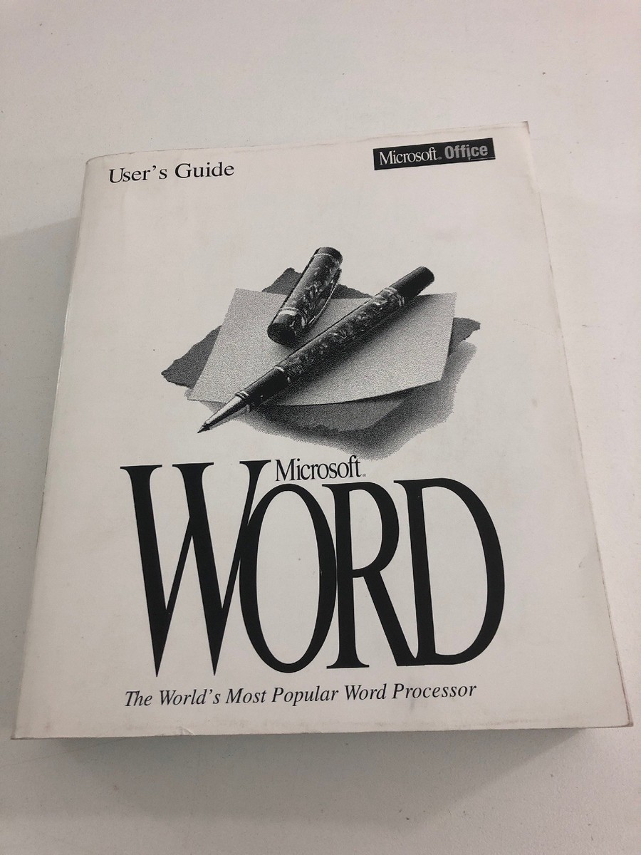 【中古】 はじめて使うMSーWord　Ver．6．0　for　Windows Microsoft Word : User Guide Version 6.0 - Microsoft Office